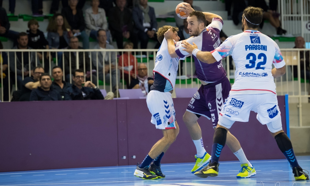 Les Mauves maîtres contre Strasbourg - 37-33