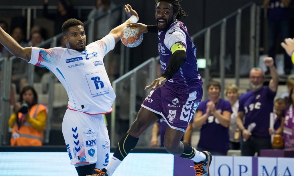 Les Mauves maîtres contre Strasbourg - 37-33