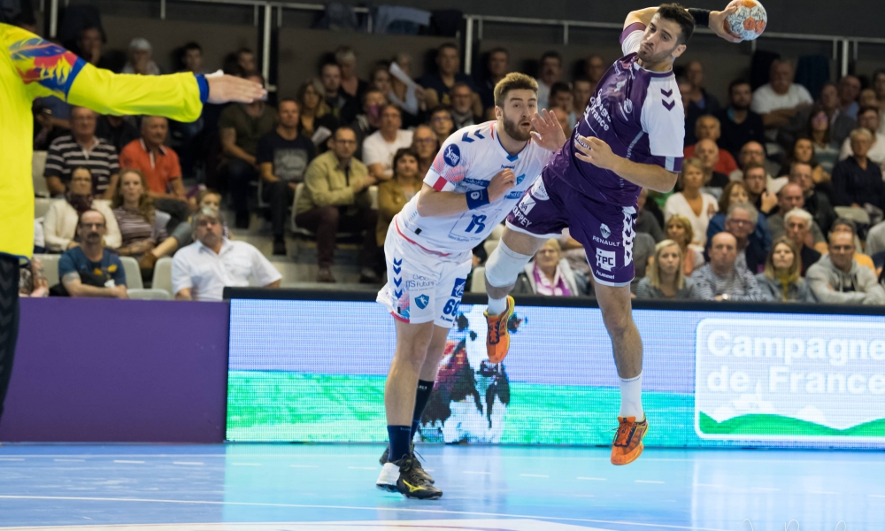 Les Mauves maîtres contre Strasbourg - 37-33