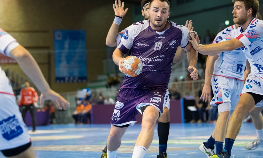 Les Mauves maîtres contre Strasbourg - 37-33