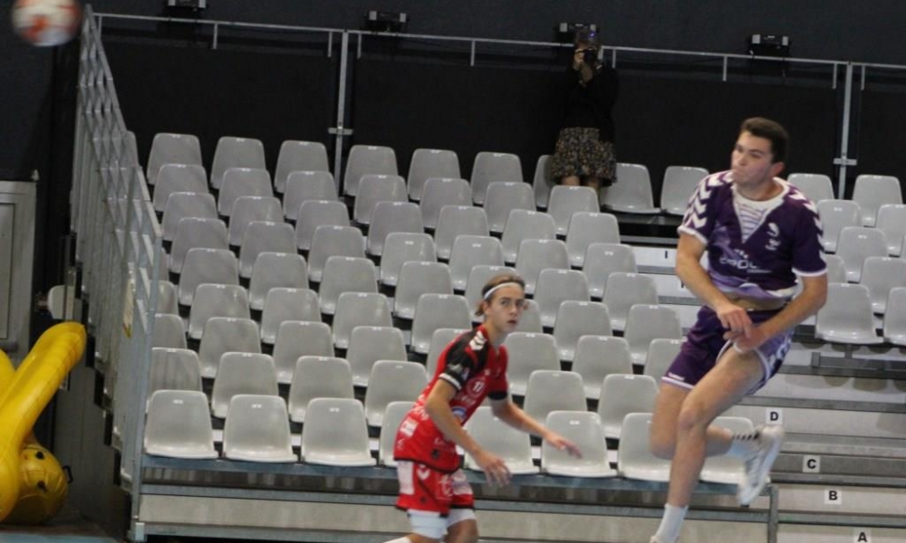 U18 contre Caen Handball