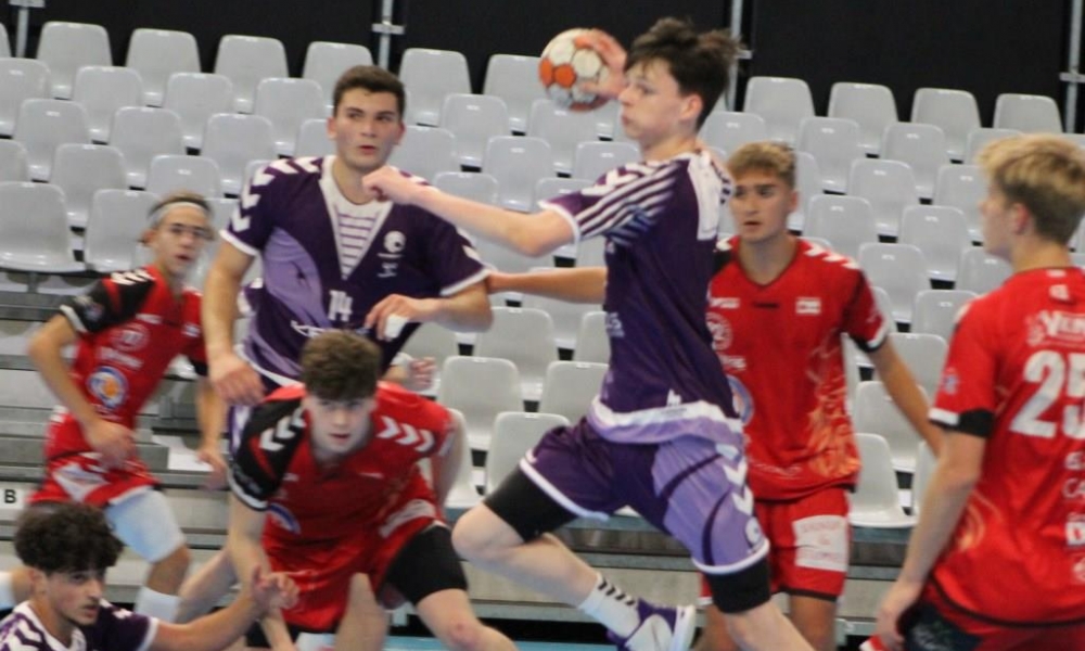 U18 contre Caen Handball