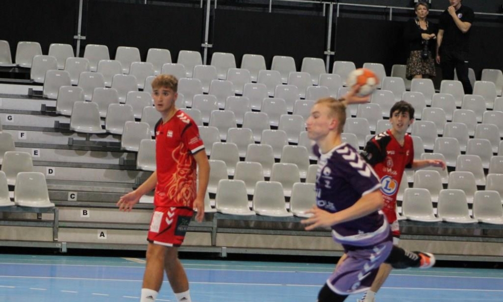 U18 contre Caen Handball