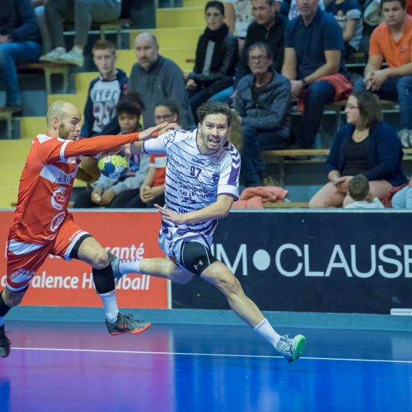 Victoire à l'extérieur pour les Mauves face à Valence Handball. 25-24