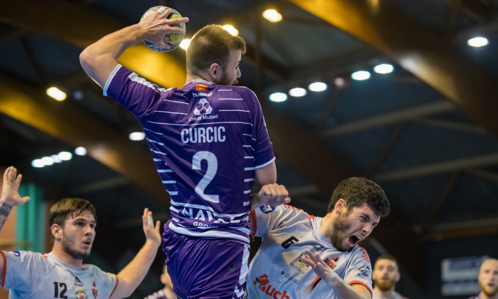 La seconde période a vu se dessiner la victoire des Mauves face à NICE 29-24