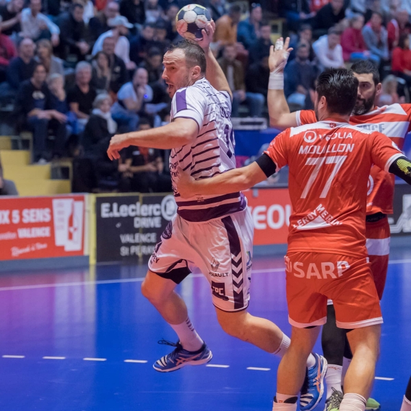 Victoire à l'extérieur pour les Mauves face à Valence Handball. 25-24