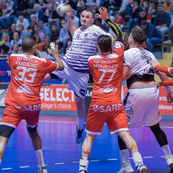 Victoire à l'extérieur pour les Mauves face à Valence Handball. 25-24