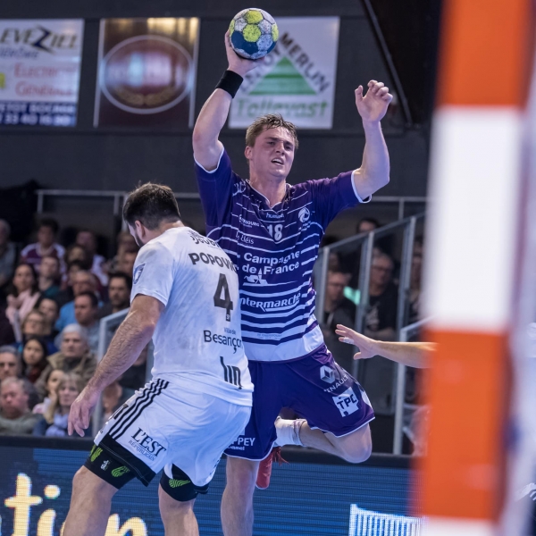 Chantereyne imprenable. Les Mauves finissent l'année en battant l'équipe du GBDH par 26-23