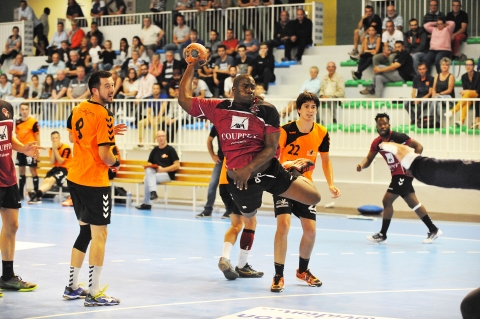 Loïc LEDU s'arrache pour porter les Mauves vers la victoire ! 
